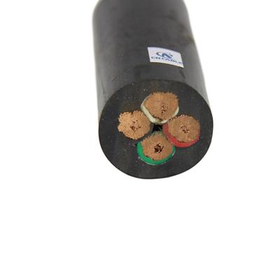 China 2 AWG 4 Conductor 2KV Type G Power Cable Mining Flexible Rubber Cable for sale