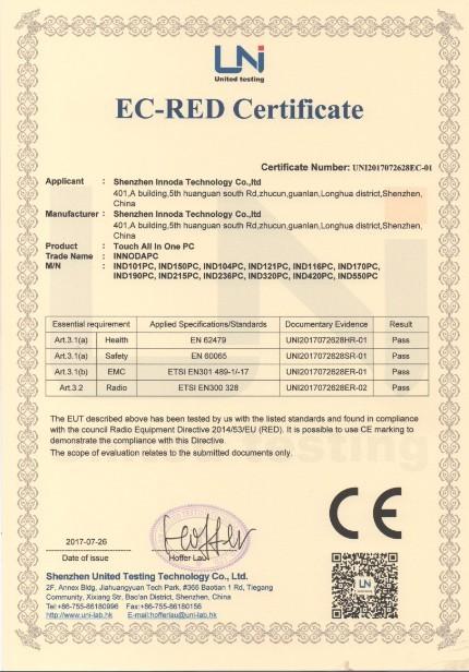 CE - Shenzhen Innoda Technology Co., Ltd. CN