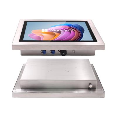 China Resolution 1280*1024 Silver LCD Monitor Waterproof 4 3 Aspect Ratio VGA\\DVI\\USB Input for sale
