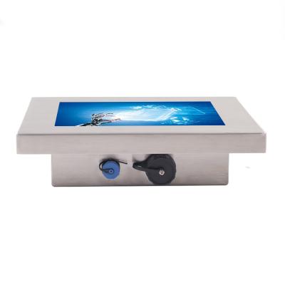 China El monitor LCD de IP65 1xDC Jack Waterproof selló completamente en venta