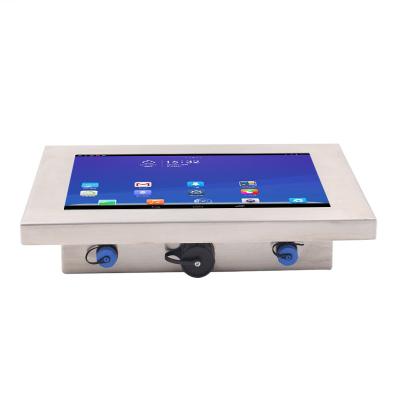 China monitor resistente de la pantalla táctil de agua del ununtu 1280x800 para el barco en venta