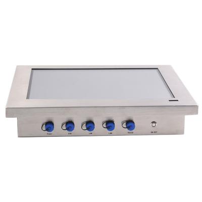 China Fanless 1.5mm Frame Stainless Steel Panel PC Waterproof IP65 for sale