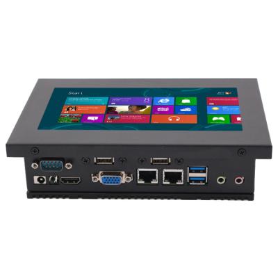 China VESA Mount Rugged Industrial Pc , Fanless All In One metal case for sale