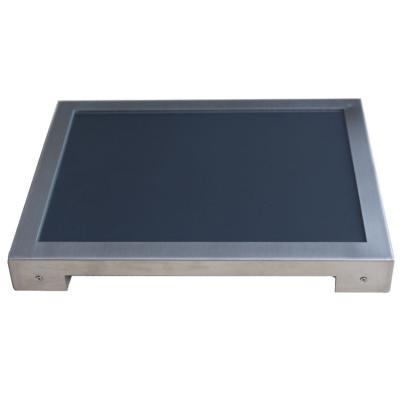 China Acero inoxidable impermeable del monitor LCD 1.5m m del frente IP66 en venta