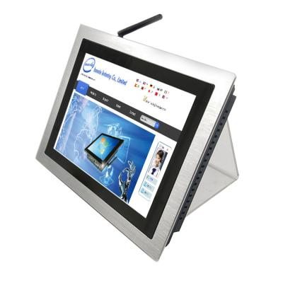 China 10.4 Inch 3mm Bezel Fanless Touch Panel Pc With RS485 RS232 for sale