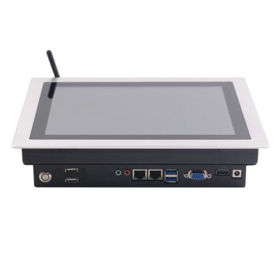 China Intel Celeron J1900 12.1'' Embedded PCAP Touch Panel Pc Linux for sale