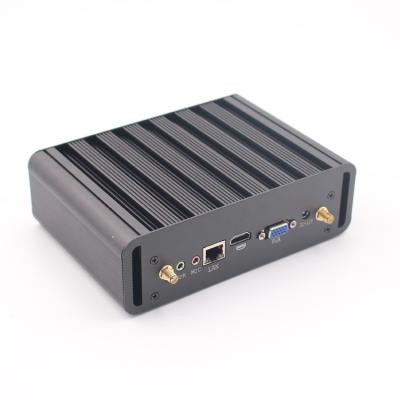 China PC Fanless Linux VGA WiFi Gigabit Ethernet HTPC del ITX de 2 corazones MINI en venta