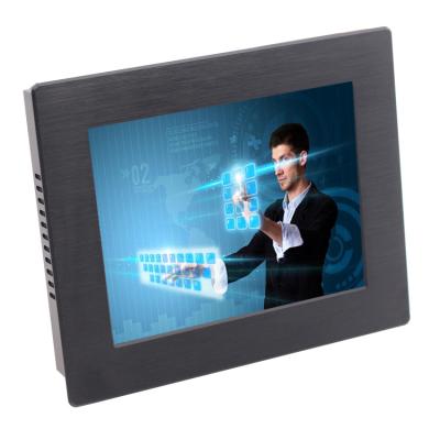 China FCC rugosa resistente del monitor IP65 del tacto de VESA 1024x768 para el quiosco en venta