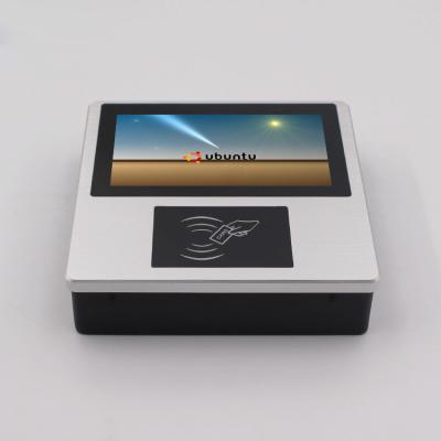 China 1024x600 IPS AIO PCAP Touch PC Intel J1900 CPU Aluminum Bezel 7 Inch for sale