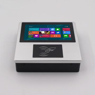 China 7 Inch POE Linux Touch Panel Pc 1000nits 1024*600 With RFID Reader for sale