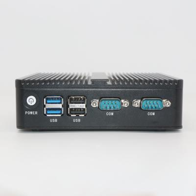 China Passive abkühlende ITX-MINIpc Aluminiumlegierung mit HDMI VGA EDV-Anzeigen-Hafen zu verkaufen