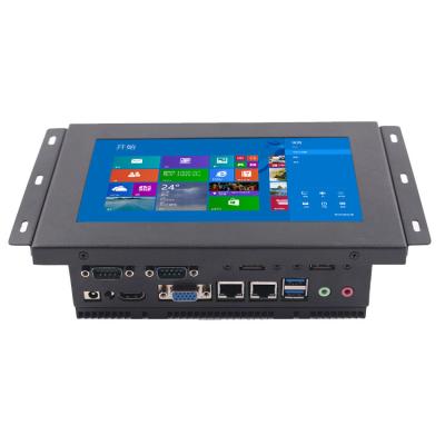 China 10.1in AIO Linux Touch Panel Pc 1280×800 Embedded For HMI System for sale