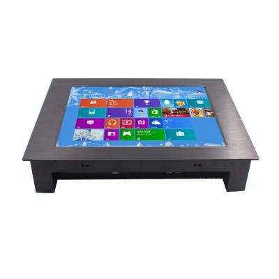 China Fanless Industrial Touch Panel Pc 1000nits 24V Seamless Rugged for sale