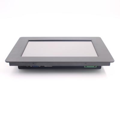 中国 前部IP65 Rugged Lcd Monitor VGA DVI 350nits Resistive Touch For Kiosk 販売のため