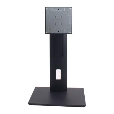 China TV Lifting 75x75mm LCD Monitor Stand Adjustable Bracket Desktop 7-22 Inch for sale