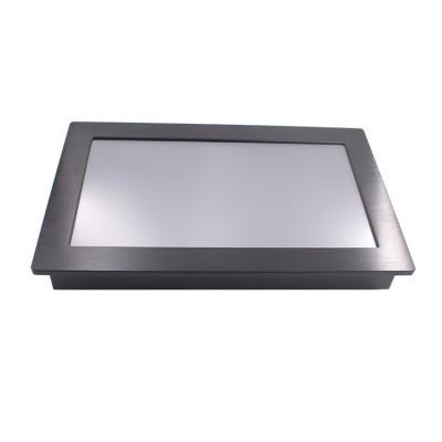 China 1TB Wide Fully Sealed Waterproof Touch Screen Computer 300cd/m2 Aluminum Bezel for sale