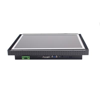 China 15inch 350cd/m2 Open Frame Monitor DVI / HDMI / VGA Port For Vending Machine for sale