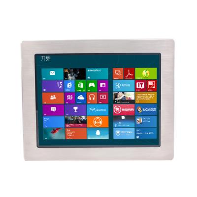 China Resistive 17 Inch IP65 Touchscreen Monitor Stainless Steel Waterproof HDMI Port for sale
