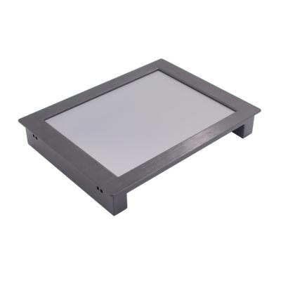 China Front IP65 Resistive Touchscreen LED Monitor Aluminum Metal Case For Kiosk Cabinet for sale