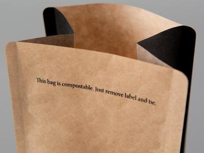 China La bolsa biodegradable abonable de Kraft de la bolsa del soporte para arriba empaqueta los bolsos inferiores planos, bolsos del escudete, bolsa del canalón en venta