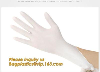 China Guantes disponibles del examen médico del látex/del vinilo, bagease quirúrgico pac del uso médico de los guantes 8.0g del látex libre estéril del polvo en venta