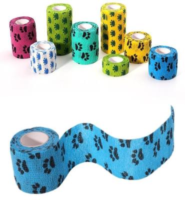 China kinesiology tape printing kinesiology tapemedical non-woven orthopedics elastic self-adhesive bandage used for fractures for sale