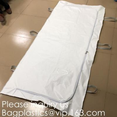 China Dead Bodybag Cadaver Body Bag For Funeral,Non Woven Body Bag For Dead Bodies,Mortuary Waterproof Disposable Corpse Bags for sale