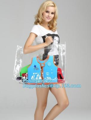 China los favoritos de las muchachas impermeabilizan el bolso transparente de la manija del pvc de la cerradura de la cremallera para el artículo de tocador, cosméticos del perfume que empaquetan, dirigen, llevan en venta