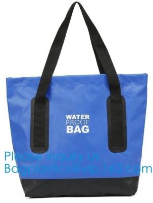 China Lona revestida lavable reutilizable del bolso de compras de Tote Bag Recycled Pvc Tarpaulin de la lona del PVC de la prenda impermeable en venta