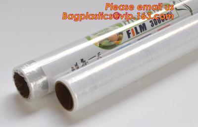 China Transparent PVC cling film for food wrap, Safe and Fresh Preservation cling film, cling film pvc/Clear Vinyl roll / Plas for sale