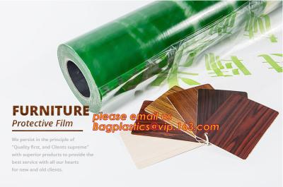 China Película de estiramiento protectora clara del polietileno PE, película protectora superficial del PE para el panel compuesto de aluminio, pedregal desprendible de la lente en venta