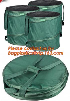 China Leaf Collector Bag, Garden Waste Bags, Recycle Garden Waste Woven Bag, pop-up bags, grow bags, garden bags, garden sacks for sale