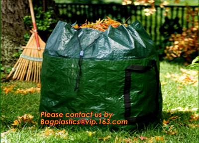 China Reusable Gardening Bag with Lid Pop Up Bag, Pop Up Garden Bags for Leaf, Garden Bags, Reusable Heavy Duty Gardening Bag for sale