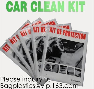 China Cubierta plástica disponible con talla media de la banda elástica, Kit De Protection, equipo limpio del coche, protección del coche del coche disponible en venta