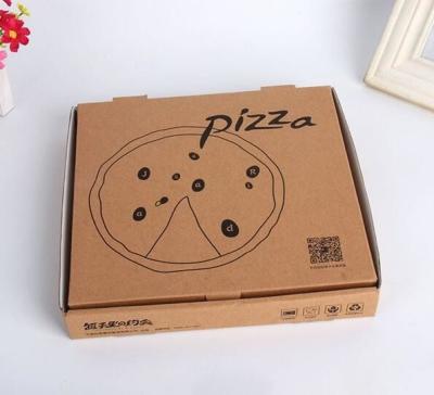 China Las cajas de la pizza de la caja del cartón de la pizza de la caja de embalaje de la pizza venden al por mayor, precio de fábrica de China acanalaron al fabricante Pizza Box /Co del cartón en venta