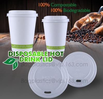 China Las tazas biodegradables respetuosas del medio ambiente de la maicena CPLA, SGS del FDA certificaron el agitador biodegradable disponible del café de CPLA para el PA en venta