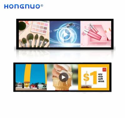 China Exhibición del LCD de la barra de 18,5 pulgadas para la publicidad de enrollamiento múltiple en venta