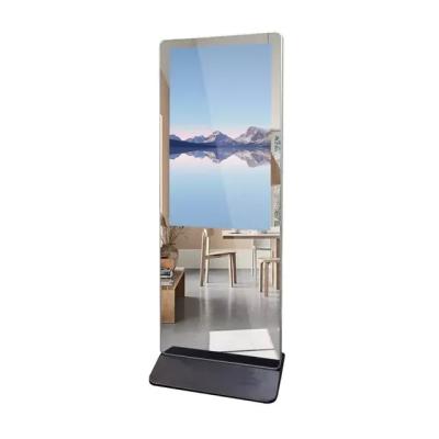China 43 Inch Smart Workout Interactive Mirror 1920×1080 With LCD Touch Screen for sale