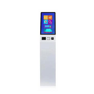China All In One Touch Screen Ordering Kiosk 21.5 Inch For Self Service for sale