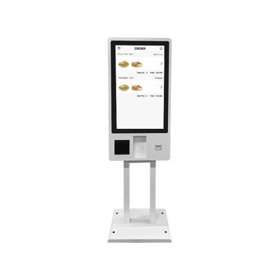 China 5ms Response Touch Screen Payment Kiosk ROM 32G For Supermarket for sale