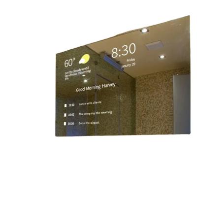 China Espelho da tevê de Android Smart de 21,5 polegadas, espelho do diodo emissor de luz do tela táctil para a composição do molho da vaidade à venda