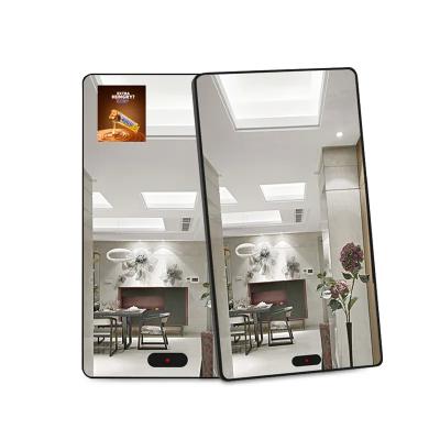 China Touch Screen LCD Smart Mirror With Camera 43 Inch 1920×1080 Resolution for sale