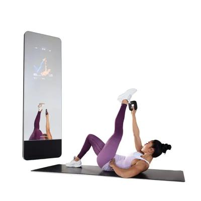 China 55 Inch Customized Smart Fitness Mirror For Home Yoga Dance Exercise for sale