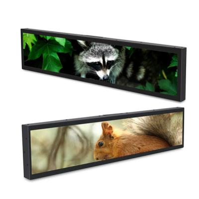 China Wifi Android Ultrawide LCD Panel Wall Mount For Indoor Advertising for sale