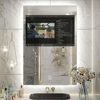 China Multifunctional Illuminated Smart Mirror With 176 Degree Maximum Viewing Angle for sale
