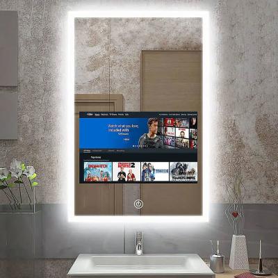 China 700cd/M2 Touch Screen Smart Mirror Home / Office Bathroom Smart Mirror for sale