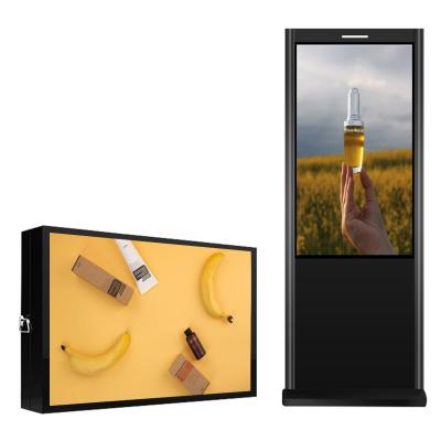 China Wide Viewing Angle Outdoor Lcd Advertising Player 55