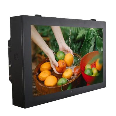 China Weatherproof Ip 65 Outdoor Lcd Digital Signage Wall Mounted Advertising Monitor for sale