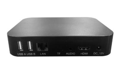 China 138*98*25mm HDMI Media Player met Lijnen van het Opslag de Zwarte Autospel Te koop