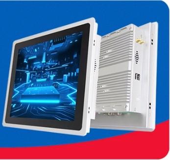 Cina PC industriale WIFI senza fili 5G DC12V-5A del monitor del touch screen del supporto del pannello in vendita